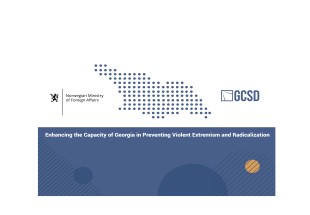 Updates on ongoing projects - Enhancing the capacity of Georgia in PVE and radicalization
