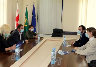 Meeting with regional administration of Samtskhe-Javakheti region